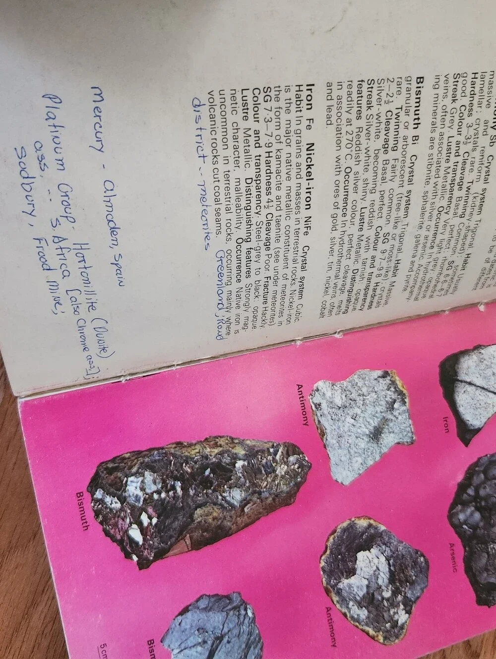 Vintage The Larousse Guide to Minerals, Rocks and Fossils